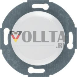 Berker 100920 заглушка с центральной частью полярно-белый, глянцевый 1930/Стекло/Palazzo