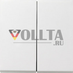 Gira 0125112 Ширококлавишный выключатель Клавишный переключатель 10А, серийный выключатель цвет:чисто белый, тон:глянец