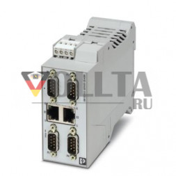 Phoenix Contact 2702771 GW MODBUS TCP/ASCII 2E/4DB9 интерфейсный преобразователь