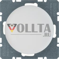 Berker 10092089 Глухая крышка с центральной частью полярно-белый, глянцевый Berker R.1/R.3