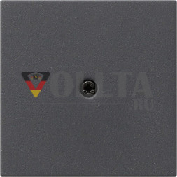 Gira 027428 System55 крышка отведения шнура, цвет:антрацит