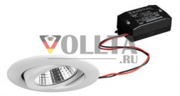 Brumberg 38363073 LED Встраиваемый точечный светильник , набор 230V 6W 3000K 640lm круглая цвет: белый,