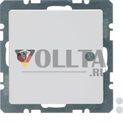 Berker 10096079 заглушка с центральной частью и винтовым креплением, цвет полярный белый, включая Berker Q.