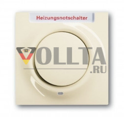 Busch-Jaeger 1789H-72-101 Impuls Отопитель-аварийный выключатель крышка,  цвет:слоновая кость