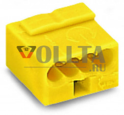Wago 243-504 Клемма MICRO  0,6- 0,8mm цвет: желтый