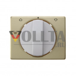 Berker 10770102 Arsys Жалюзи-поворотный переключатель крышка, цвет:золотой