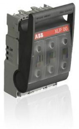 ABB Stotz-Kontakt XLP00-A60/60-B-3BC-below, предохранительный выключатель-разъединитель XLP00-A60/60-B-3BC 3-полюсный 160 А с 3 мостовыми клеммами, 1SEP101916R0001