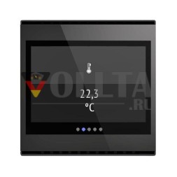 Контроллер комнаты Elsner Cala Touch KNX T 3.x глубокий черный RAL9005
