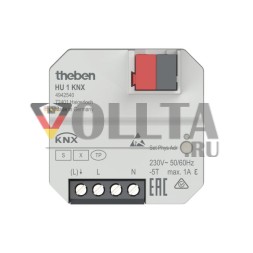 Theben 4942540 HU 1 KNX актуатор отопления скрытого монтажа