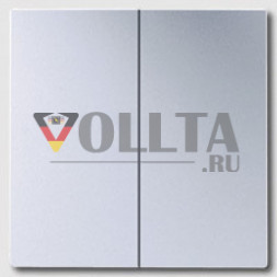 Jung A1565.07AL A500 Клавиша  крышка, цвет: алюминевый