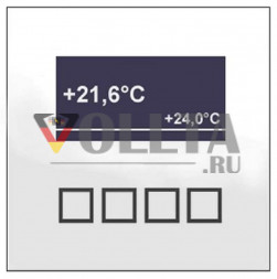 MDT SCN-LCDGW.01 Центральный пункт  управления c LCD-дисплей стекло, белый