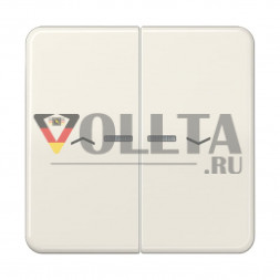 Jung CD595KO5P CD500 KNX кнопка, клавиша крышка, цвет: кремово-белый