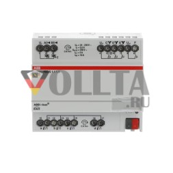 ABB Stotz-Kontakt FCC/S1.1.1.1, контроллер фанкойла, 2 x ШИМ, 3-ступенчатый, REG, 2CDG110210R0011