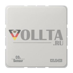 Датчик CO2 Jung CO2CD2178LG KNX, дюропласт, серия CD, светло-серый