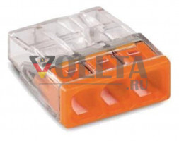 Wago 2273-203 Клемма распределительная 3x 0,5-2,5 mm 3 Leiter