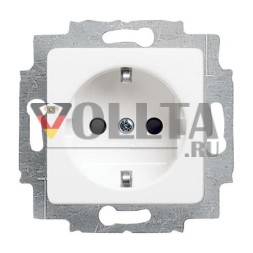 Busch-Jaeger 20 EUCQ-214 Розетка SCHUKO® альпийский белый