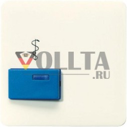 Чехол Jung 022A-2 для Ackermann, тип 73022 A 2, синий, серия CD, белый