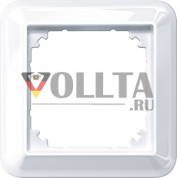 Schneider серия: Merten 388125 Atelier-M рамка 1-я, цвет:белый, тон:глянец