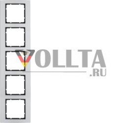Berker 10153004 рама алюминий/антрацит Berker B.3