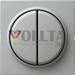 Gira 012542 S-Color Клавишный переключатель 10А, серийный выключатель цвет:серый, тон:глянец
