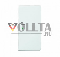 Busch-Jaeger 6234-22-84 крышка, правая, Future linear, Диммер  цвет: белый