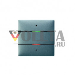 Theben 4969252 KNX с 2 кнопками и 2 светодиодами + сенсорный датчик TS DataSecure si