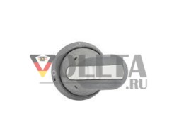 ABB Stotz-Kontakt OHG45J6, пистолетная рукоятка серого цвета, вал 45 мм, 6 мм, маркировка IP65 0 ВЫКЛ.-1 ВКЛ., 1SCA022380R8850