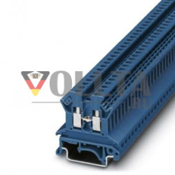 Phoenix Контакт 3003350 проходная клемма, 2,5 mm UK 2,5 N BU, цвет: голубой