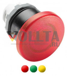 Кнопка грибовидная ABB Stotz-Kontakt MPM1-31Y, 1SFA611124R3103