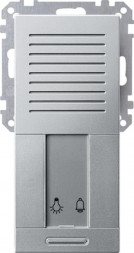 Schneider серия: Merten 701560 System M Лестничная дверная станция, UP цвет: алюминевый, тон: матовый