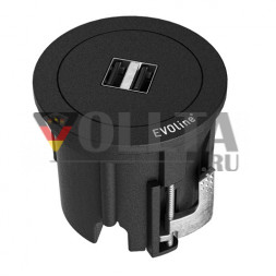 EVOline One / двойное зарядное устройство USB / защитное кольцо из нержавеющей стали