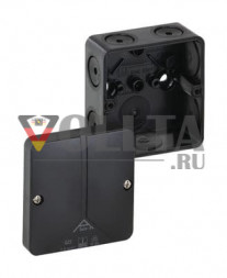 Spelsberg 49190201 Abox-i 025L/sw Распределительная коробка устойчивая к атмосферным воздействиям IP65 цвет:черный,