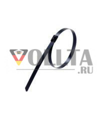 ABB Stotz-Kontakt 7TCG009420R0043 YLS-12-360BC 360x12 мм черные кабельные стяжки из нержавеющей стали