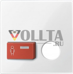 Schneider серия: Merten 450619 System M кнопка вызова, крышка, цвет:полярная белизна, тон:глянец