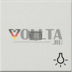 Gira 063027 System55 выключатель света/датчик крышка, цвет:чисто белый, тон: матовый