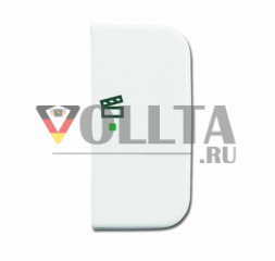 Busch-Jaeger 6233-22-214 крышка, двойная,  правая, символ сцена Reflex SI, цвет: альпийский белый